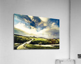 Journey through hills and valleys Acrylic Print