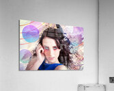 Beauty In The Abstract Colors Of Make-up Acrylic Print