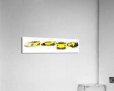 Long Lambo Lineup  Acrylic Print