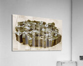 Vintage impressionism Acrylic Print