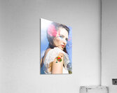 Love Heart And Arrow Tattoo Acrylic Print