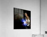 Working Woman With Industrial Tools Acrylic Print
