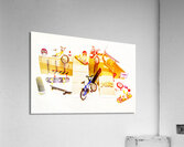 Skate parked Acrylic Print