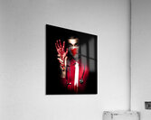Evil Dark Medical Surgeon Waving Amputated Hand Acrylic Print