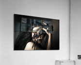 Beauty queen clothing designer. Fine art fashion Acrylic Print