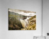 Tasmania Hydropower Dam Acrylic Print