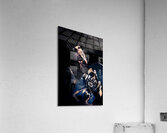 Cool Smoking Woman With Skateboard Acrylic Print