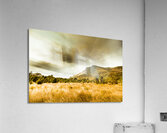 Mountainous storms Acrylic Print