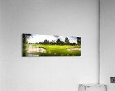 Golf Course Landscape Panorama Acrylic Print