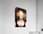 Woman With Funny Sunglasses Acrylic Print