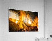 Campfires light Acrylic Print