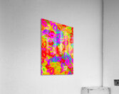 Neon love Acrylic Print