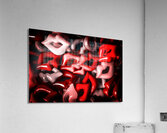Red hot Acrylic Print