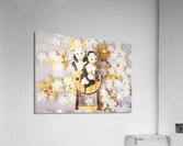 Painterly pandas Acrylic Print