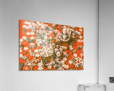 Panda Christmas Acrylic Print