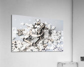 White winter adventure Acrylic Print