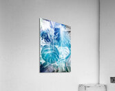Tropical blue Acrylic Print