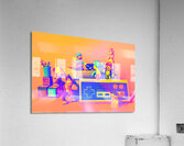 Played in retro Acrylic Print