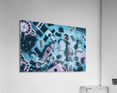 Robot Comic Strip Acrylic Print