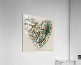 Hearts and anchors Acrylic Print