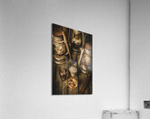 Weathered wooden whisky  Acrylic Print