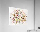 Coursing hearts Acrylic Print