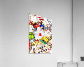 Hearts and carts Acrylic Print