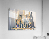 Paints and puppets Acrylic Print