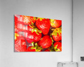 Vibrant fresh strawberries Acrylic Print