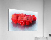 Still life raspberries Acrylic Print