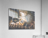 Clues in the study Acrylic Print