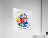 Squares and rounds Acrylic Print