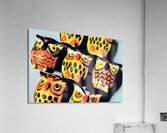 Owlrangement  Acrylic Print