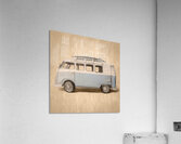 Bygone Beach Bus Acrylic Print