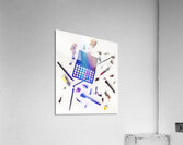 Vibrant Visage Acrylic Print