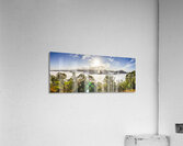 Fog Swept Mountains Acrylic Print