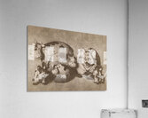 Old Figurine Farm Acrylic Print