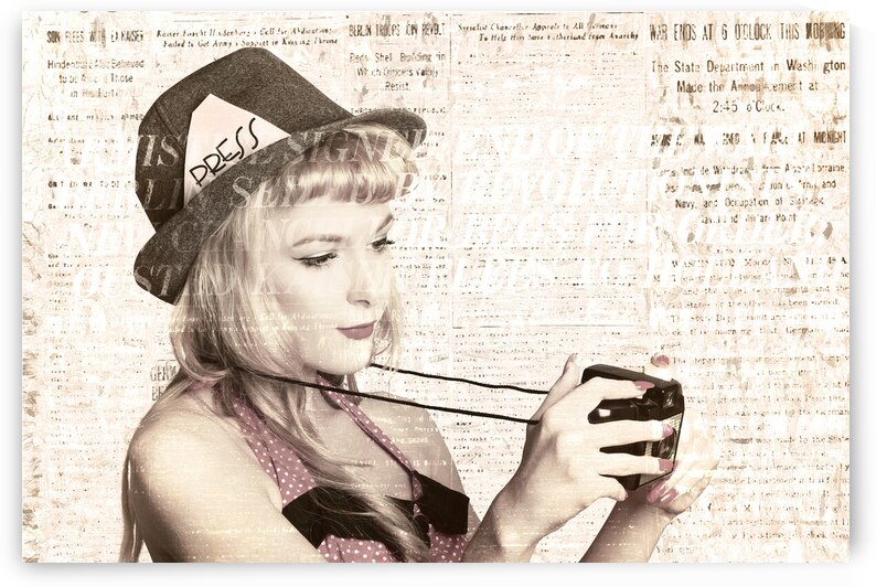 Vintage press photographer by Jorgo