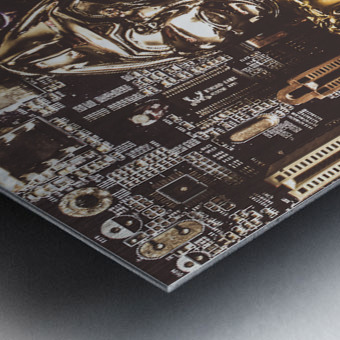 Redesigning the power systems Metal print