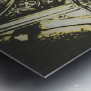 Battle ready in the dark ages Metal print