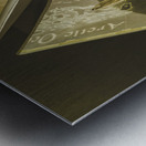 Travel worn Metal print