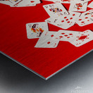 Full house Metal print