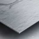 Romantic snow vacation Metal print