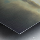 Retro scenic wilderness Metal print