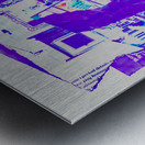 Posturing paint  Metal print