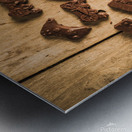 Gaming bytes Metal print