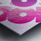 Stuck on sailing symbols Metal print