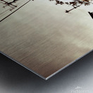 Happy Retro Surfer Metal print