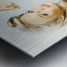 The pinup docks Metal print