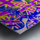 Pommy pop rock Metal print